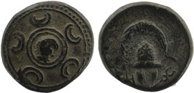 Macedonian Kingdom. Anonymous issues. Ca. 323-310 B.C. AE 
Uncertain mint in Western Asia Minor. 
SNG Alpha Bank 849 var (quarter unit, no monogram); ...