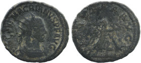 Macrianus. Usurper, AD 260-261. AR Antoninianus
Samosata mint. 1st emission.
Radiate and cuirassed bust right / Victory advancing right, holding wre...