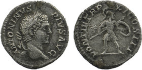 Caracalla AR Denarius. Rome, AD 208. AR Denarius.
laureate head right
Rev: Mars in fighting stance right holding spear and shield 
RIC 100; BMC 569.
2...