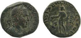 Trajan Decius (249-251), AE Sestertius, Rome, AD 249-251. 
Obv: IMP C M Q TRAIANVS DECIVS AVG. laureate and cuirassed bust. 
Rev: GENIVS EXERC ILLVRIC...