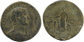 Hadrian (117-138), Sestertius, Rome, AD 119-122, AE 
26,32 gr. 33 mm