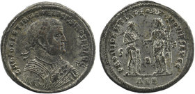 DIOCLETIAN (Senior Augustus, 305-311/2). Follis. Alexandria Silvered Mint
Obv: D N DIOCLETIANO BAEATISS.
Laureate bust right, wearing trabea and holdi...