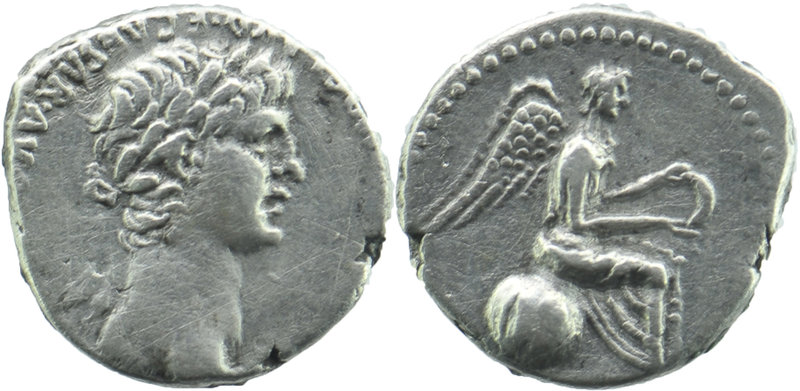 Nero AR Hemidrachm of Caesarea, Cappadocia. AD 58-60. AR
Obv: NERO CLAVD DIVI CL...