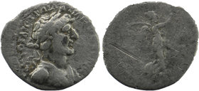 Hadrian (117-138), Hemidrachm, Cappadocia: Caesarea, AD 121-122, AR
laureate, draped and cuirassed bust right 
Rev. Nike advancing r., holding palm br...