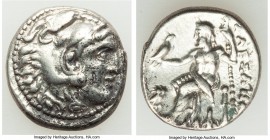 MACEDONIAN KINGDOM. Alexander III the Great (336-323 BC). AR drachm (16mm, 4.24 gm, 1h). VF. Early posthumous issue of Magnesia ad Maeandrum, ca. 319-...