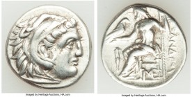 MACEDONIAN KINGDOM. Alexander III the Great (336-323 BC). AR drachm (17mm, 4.18 gm, 8h). VF. Posthumous issue of Lampsacus, ca. 310-301 BC. Head of He...
