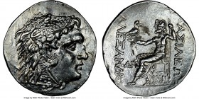 THRACE. Odessus. Ca. 125-70 BC. AR tetradrachm (32mm, 11h). NGC AU, flan flaws. Time of Mithradates VI Eupator, in the name and types of Alexander III...