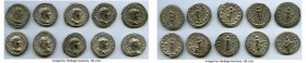 ANCIENT LOTS. Roman Imperial. Gordian III (AD 238-244). Lot of ten (10) AR antoniniani. VF-XF. Includes: (10) Gordian III AR Antoniniani with various ...