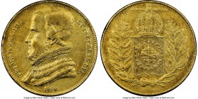 Pedro II gold 20000 Reis 1850 XF45 NGC, Rio de Janeiro mint, KM461. AGW 0.5286 oz.

HID09801242017