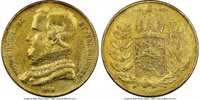 Pedro II gold 20000 Reis 1850 XF40 NGC, Rio de Janeiro mint, KM461. AGW 0.5286 oz. 

HID09801242017