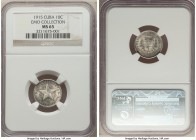 Republic 10 Centavos 1915 MS65 NGC, KM-A12. AGW 0.0723 oz. Selections from the EMO Collection Cabinet

HID09801242017