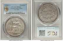 French Colony Piastre 1906-A MS62 PCGS, Paris mint, KM5a.1, Lec-289.

HID09801242017