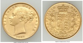 Victoria gold Sovereign 1863 XF/AU, KM736.1.

HID09801242017