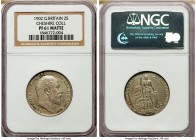 Edward VII Matte Proof Florin 1902 PR61 NGC, KM801. Conservatively grade with light taupe-gray toning. 

HID09801242017