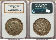 George V Proof Crown 1927 PR64 NGC, KM836. Olive-gold toning. Ex. Cheshire Collection

HID09801242017