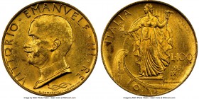 Vittorio Emanuele III gold 100 Lire Anno IX (1931)-R MS62 NGC, Rome mint, KM72. AGW 0.2546 oz. 

HID09801242017