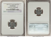 Alfonso XIII Pair of Certified Assorted Issues NGC, 1) 5 Centavos 1896-PGV - XF Details (Surface Hairlines), KM20. 2) 40 Centavos 1896-PGV - XF Detail...