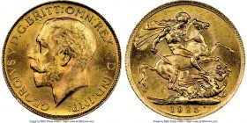 George V gold Sovereign 1925 MS63+ NGC, KM21. AGW 0.2355 oz.

HID09801242017