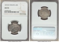 British Colony. Victoria 20 Cents 1872-H AU55 NGC, Heaton mint, KM12. Second year of a long run of dates for type. 

HID09801242017