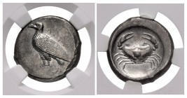 SICILY, Akragas. Circa 485-480/78 BC. AR Didrachm (19mm, 8.69 g, 5h).