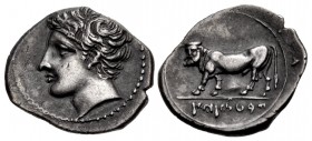 SICILY, Panormos (as Ṣyṣ). Circa 405-380 BC. AR Litra (11.5mm, 0.76 g, 6h).