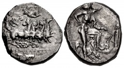 SICILY, Segesta. Circa 390/85 BC. AR Tetradrachm (26mm, 16.05 g, 7h).