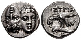 MOESIA, Istros. Circa 340/30-313 BC. AR Drachm (18mm, 5.91 g).
