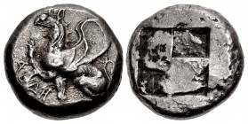 THRACE, Abdera. Circa 500-475 BC. AR Oktadrachm (27mm, 29.80 g).