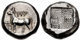 THRACE, Byzantion. Circa 387/6-340 BC. AR Tetradrachm (21mm, 15.21 g).