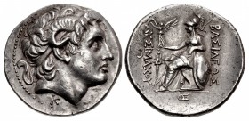KINGS of THRACE, Macedonian. Lysimachos. 305-281 BC. AR Tetradrachm (30.5mm, 16.95 g, 12h). Pergamon mint. Struck circa 287/6-282 BC.