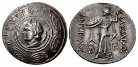 KINGS of MACEDON. Antigonos II Gonatas. 277/6-239 BC. AR Tetradrachm (31.5mm, 17.08 g, 11h). Amphipolis mint. Struck circa 274/1-260/55 BC.