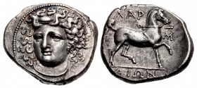 THESSALY, Larissa. Circa 356-342 BC. AR Stater (25mm, 12.12 g, 11h).