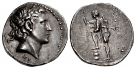 AITOLIA, Aitolian League. Circa 220-205 BC. AR Stater (25mm, 10.60 g, 5h).