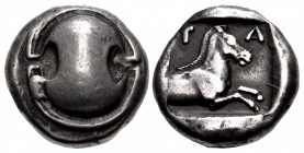 BOEOTIA, Tanagra. 457-448 BC. AR Stater (19.5mm, 12.23 g).