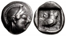 ATTICA, Athens. Circa 510-500/490 BC. AR Tetradrachm (23mm, 17.08 g, 6h).