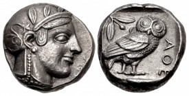 ATTICA, Athens. Circa 454-404 BC. AR Tetradrachm (22.5mm, 17.05 g, 7h).