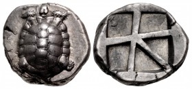 ISLANDS off ATTICA, Aegina. Circa 456/45-431 BC. AR Stater (19mm, 12.17 g, 11h).