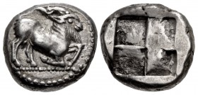 CYCLADES, Paros. Early 490s-early 480s BC. AR Drachm (16mm, 5.91 g).