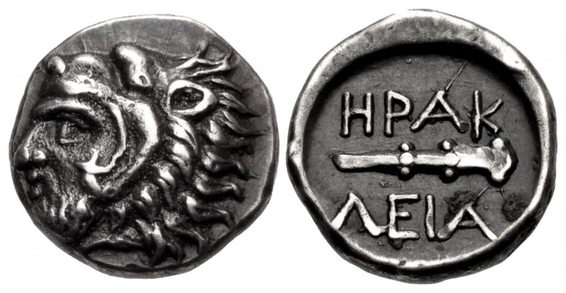 BITHYNIA, Herakleia Pontike. 4th century BC. AR Quarter Siglos – Trihemiobol (10...