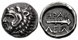 BITHYNIA, Herakleia Pontike. 4th century BC. AR Quarter Siglos – Trihemiobol (10.5mm, 1.24 g, 11h).