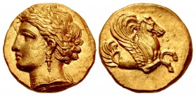 MYSIA, Lampsakos. Circa 394-350 BC. AV Stater (16.5mm, 8.41 g, 2h).
