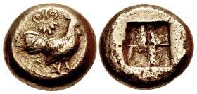 TROAS, Dardanos. Late 6th-early 5th centuries BC. EL Stater (19.5mm, 14.01 g).