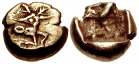 IONIA, Ephesos. Phanes. Circa 625-600 BC. EL Hemihekte – Twelfth Stater (8.5mm, 1.15 g).