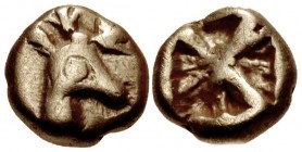 IONIA, Ephesos. Phanes. Circa 625-600 BC. EL Forty-eighth Stater (5mm, 0.27 g).