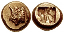 IONIA, Phokaia. Circa 625/0-522 BC. EL Hekte – Sixth Stater (9.5mm, 2.60 g).