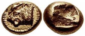 IONIA, Phokaia. Circa 625/0-522 BC. EL Hekte – Sixth Stater (10.5mm, 2.59 g).
