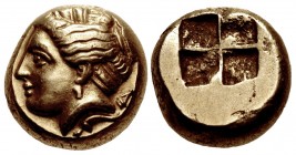 IONIA, Phokaia. Circa 387-326 BC. EL Hekte – Sixth Stater (10mm, 2.56 g).