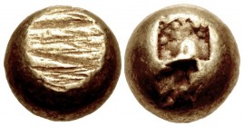 IONIA, Uncertain. Circa 650-600 BC. EL Hekte – Sixth Stater (8.5mm, 2.37 g). Lydo-Milesian standard.