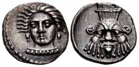CILICIA, Uncertain. 4th century BC. AR Obol (9mm, 0.59 g, 3h).