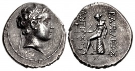 SELEUKID EMPIRE. Antiochos, son of Seleukos IV. 175 BC. AR Tetradrachm (29mm, 16.48 g, 1h). Antioch on the Orontes mint.